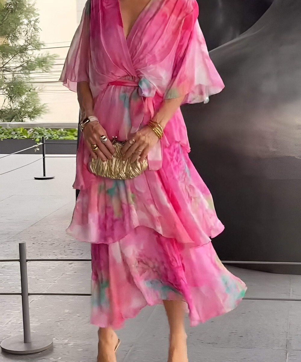 Elegant bohemian long dress