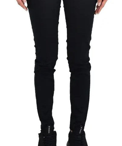 High-Rise Slim Straight Pants