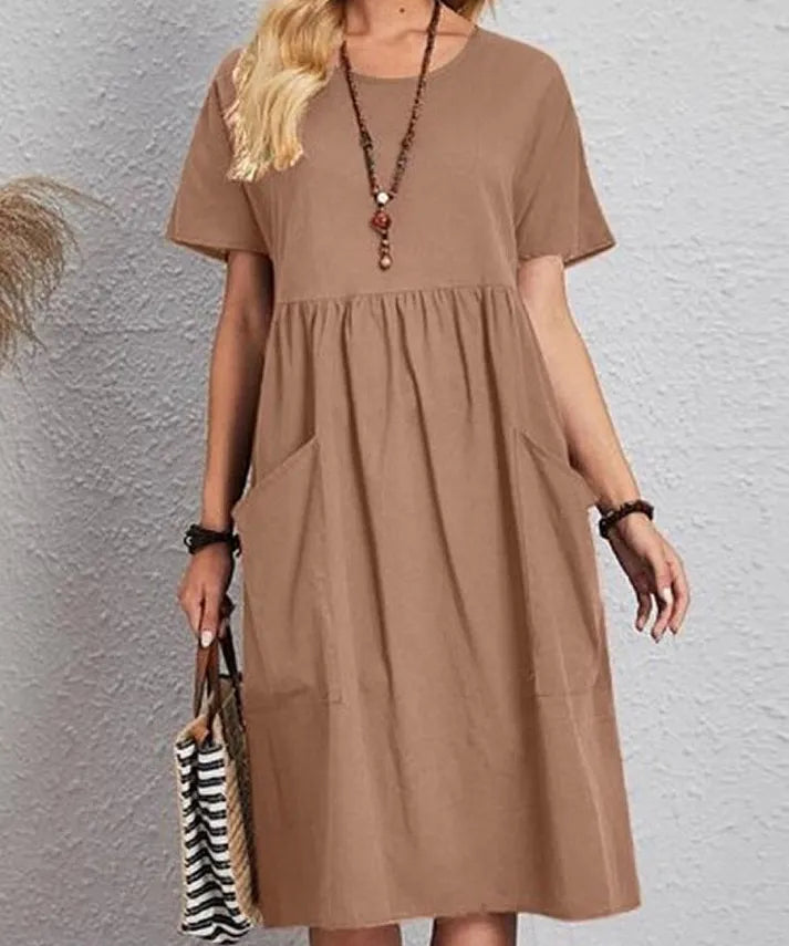 Soft Flowing Dress with Casual Ease