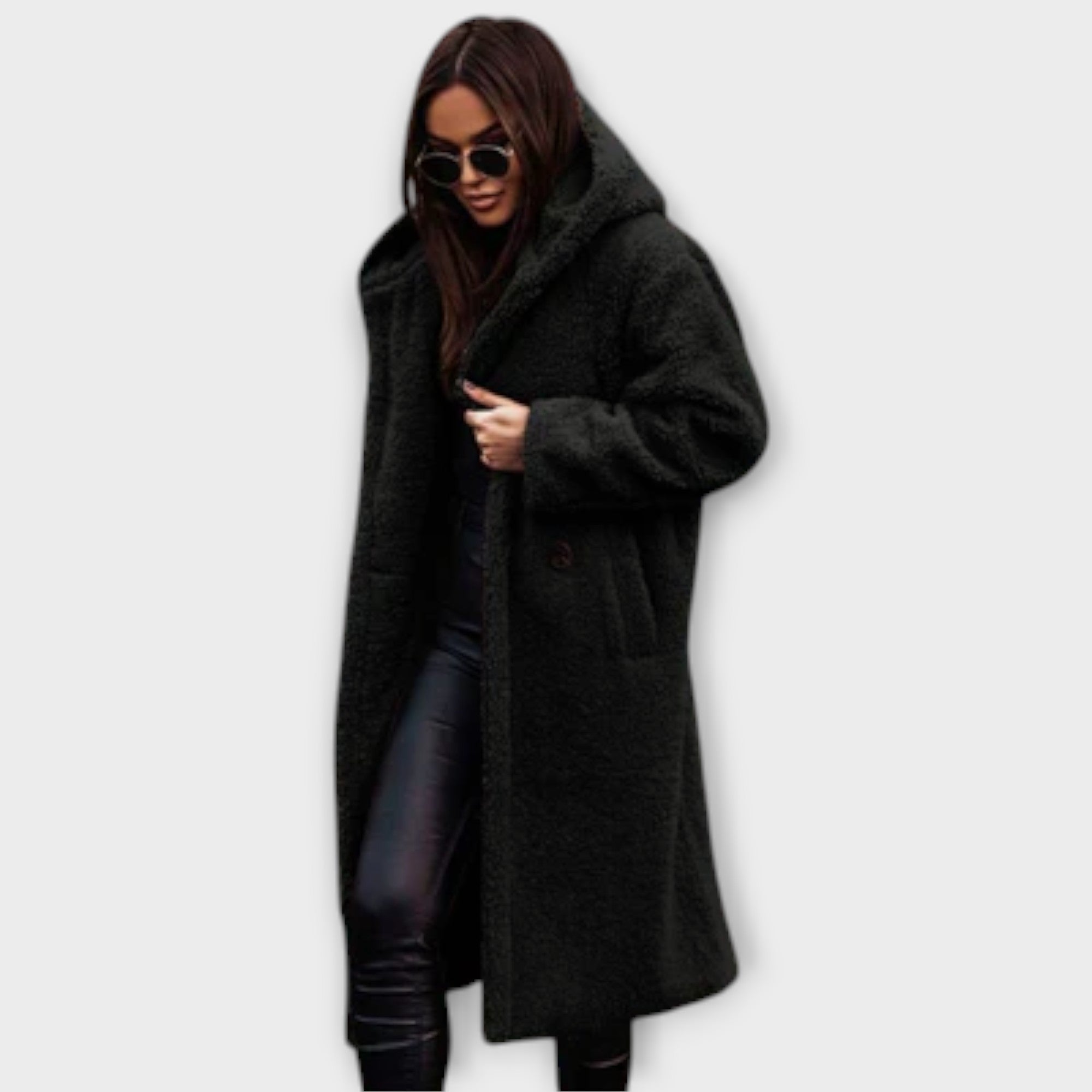 Janira – Cozy Coat with Hood