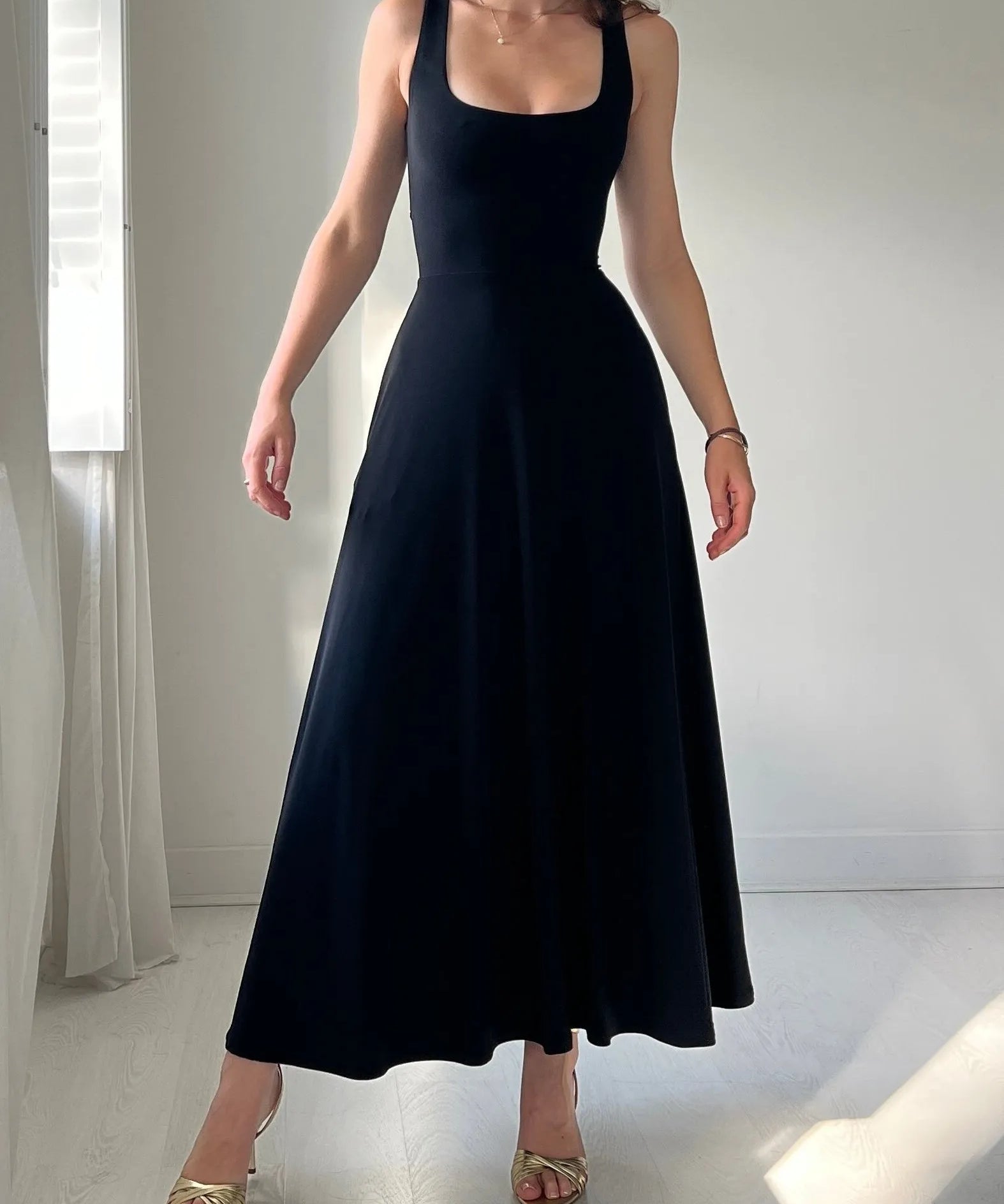Stylish Reversible Midi Dress for Women