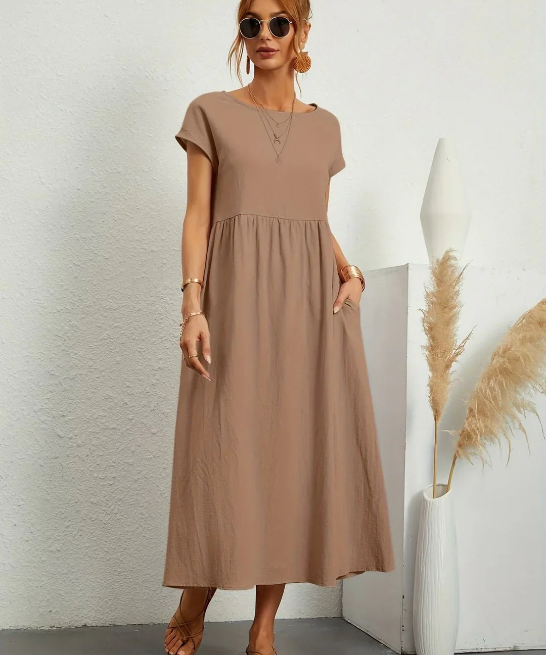 Ellianna™ | Effortless Cotton Dress