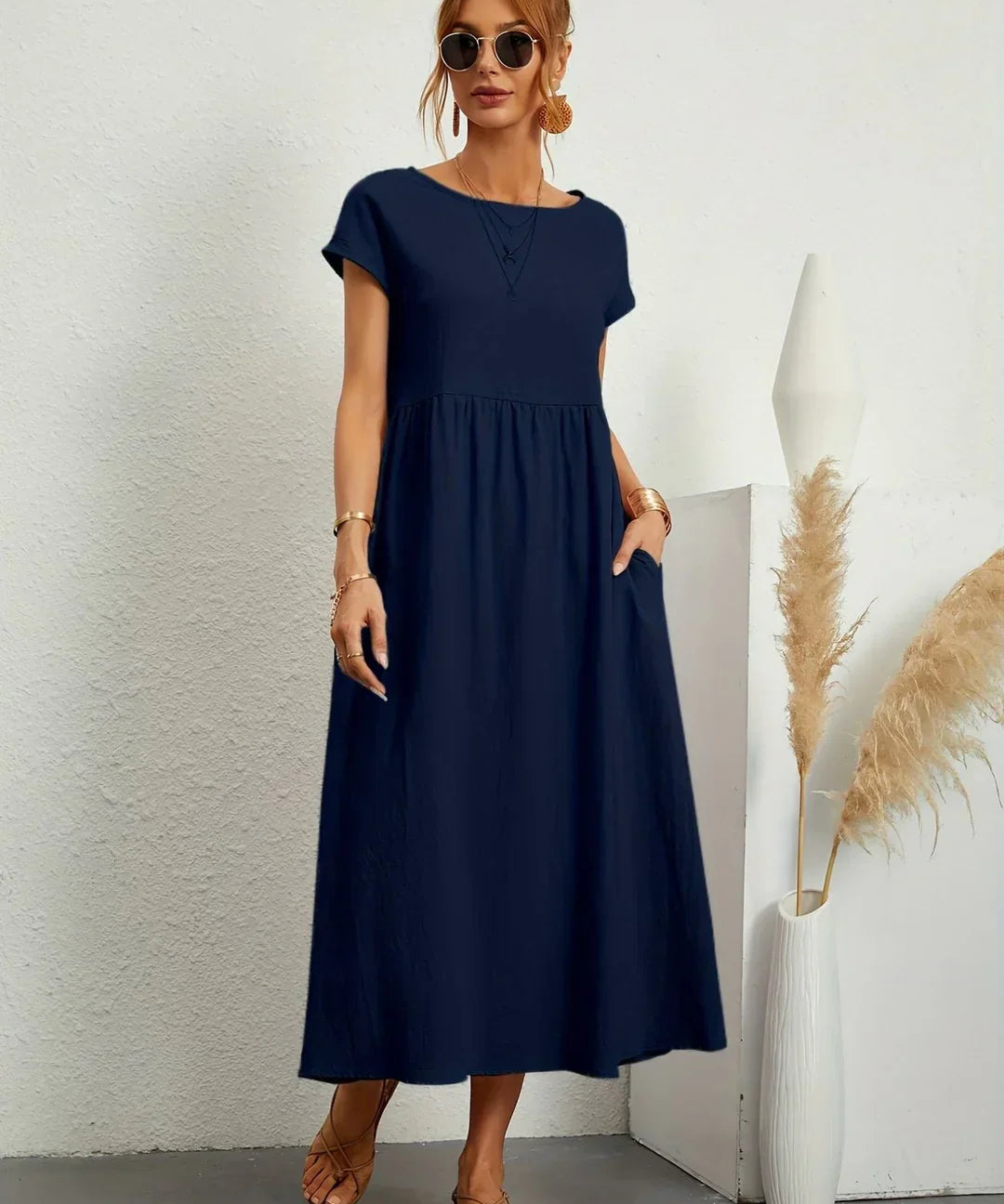 Ellianna™ | Effortless Cotton Dress