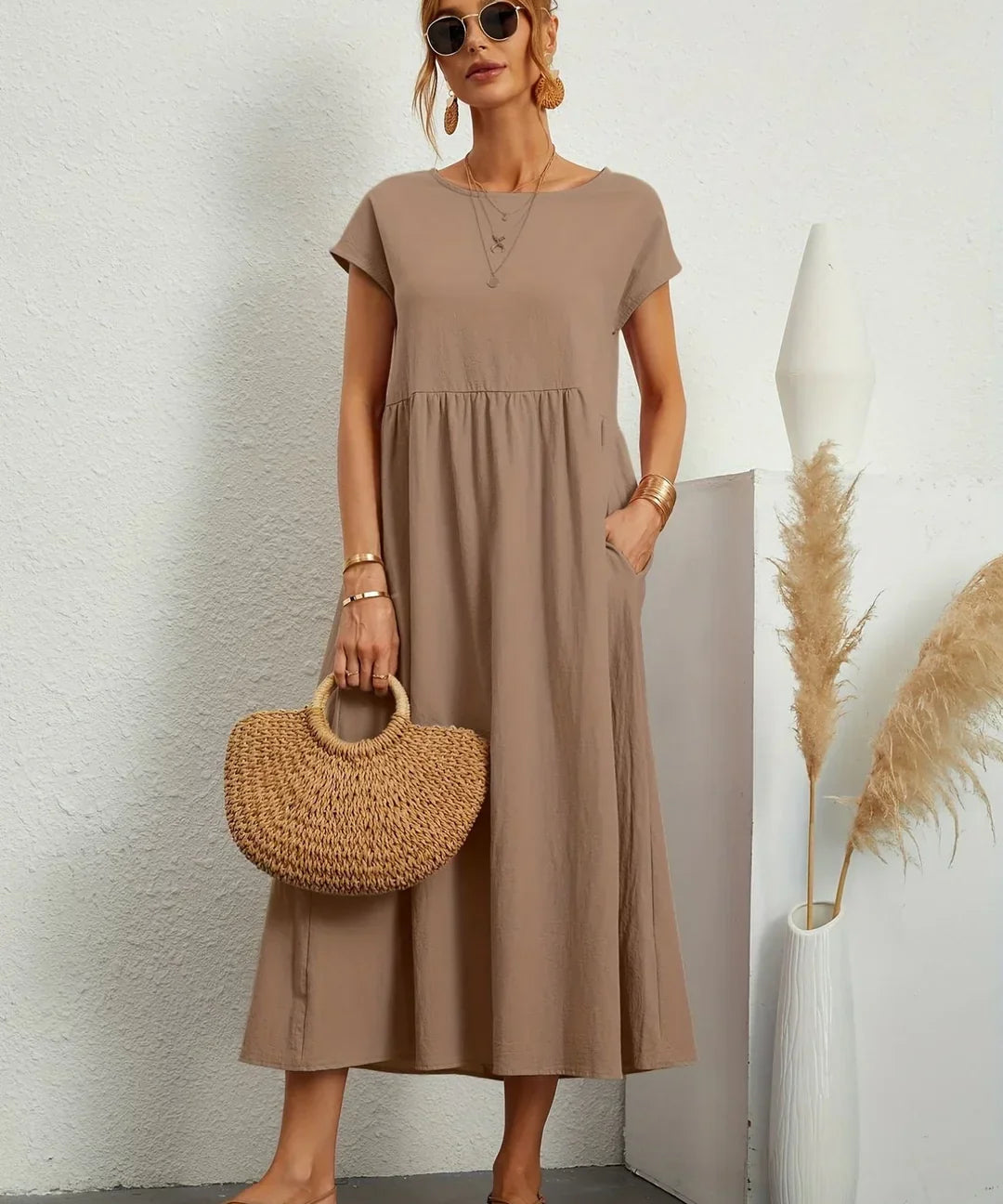 Ellianna™ | Effortless Cotton Dress