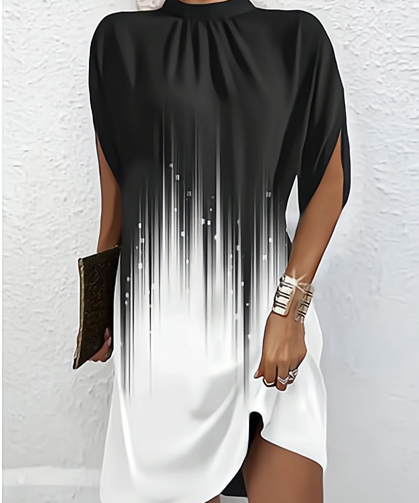 Round Neck Casual Dress
