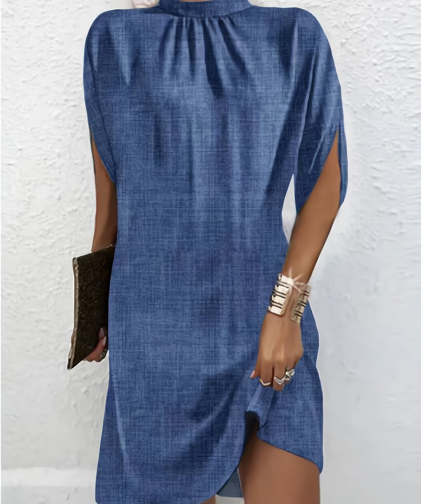 Round Neck Casual Dress