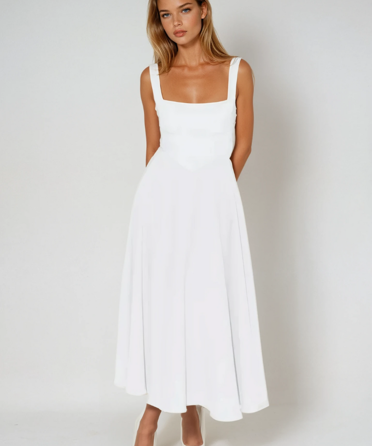 Tirena – Elegant Midi Dress