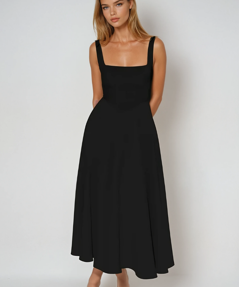 Tirena – Elegant Midi Dress