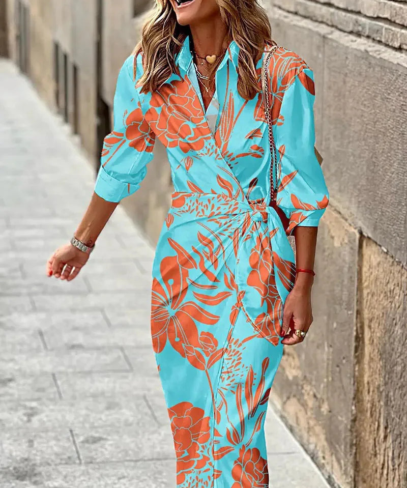 Classic Cut Floor Length Gown Dress