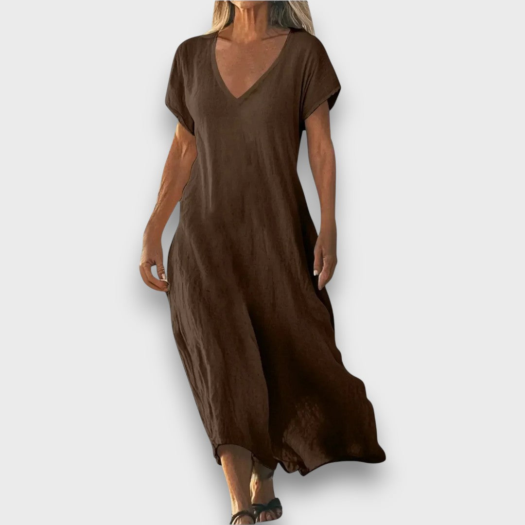 Roselynn – Flowing Summer Maxi Dress