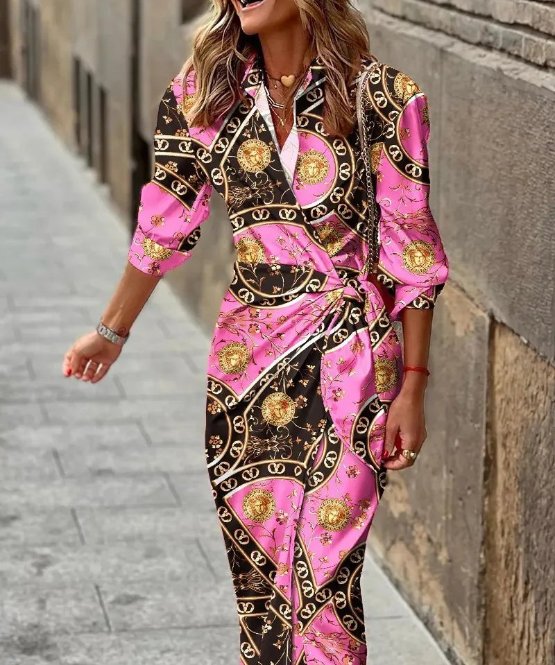 Classic Cut Floor Length Gown Dress