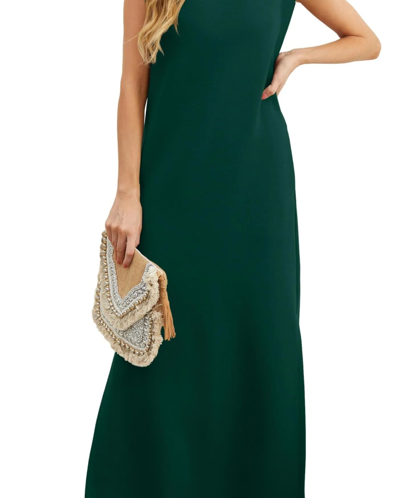 Sporty Chic Athleisure Maxi Dress