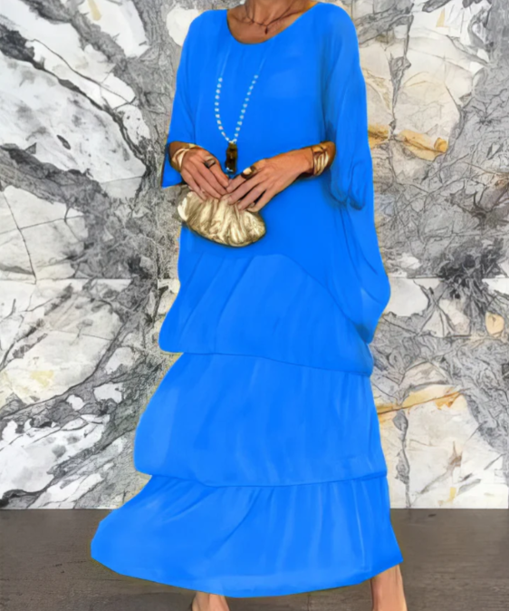 Lara | Elegant Flowing Maxi Dress