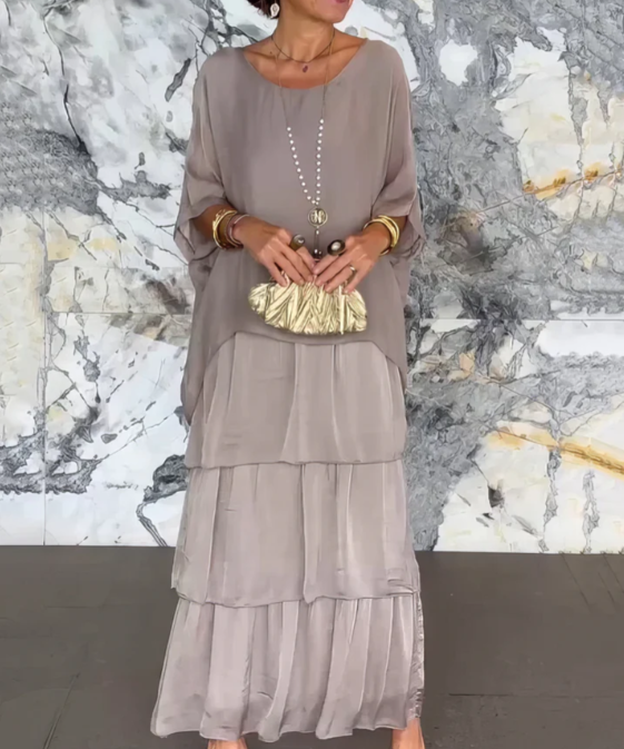 Lara | Elegant Flowing Maxi Dress