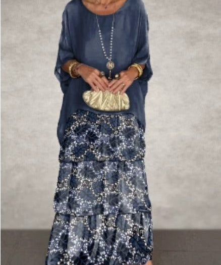 Lara | Elegant Flowing Maxi Dress