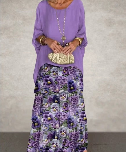 Lara | Elegant Flowing Maxi Dress