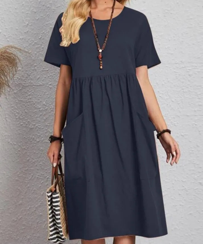 Soft Flowing Dress with Casual Ease
