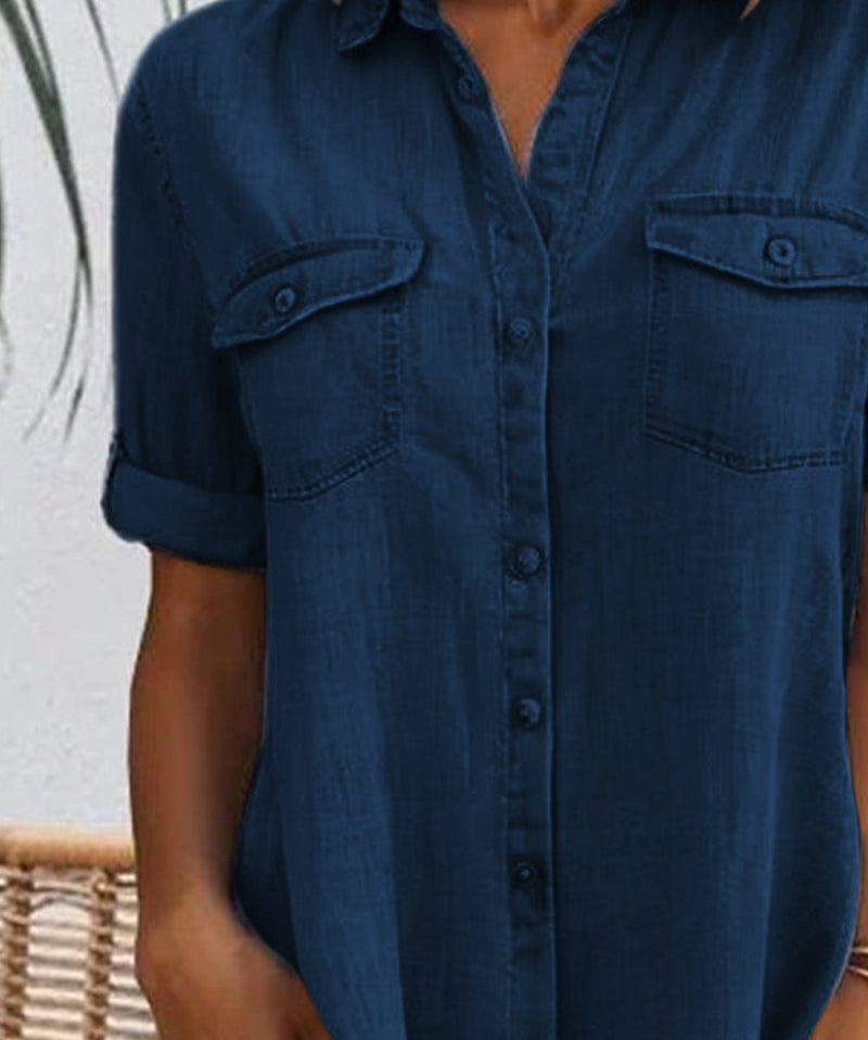 Solid Color Short Sleeve