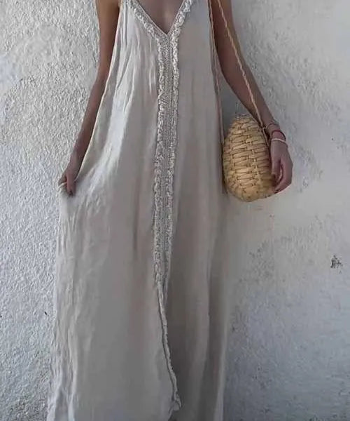 Sleek Modern Slip Dress with Delicate Vibe