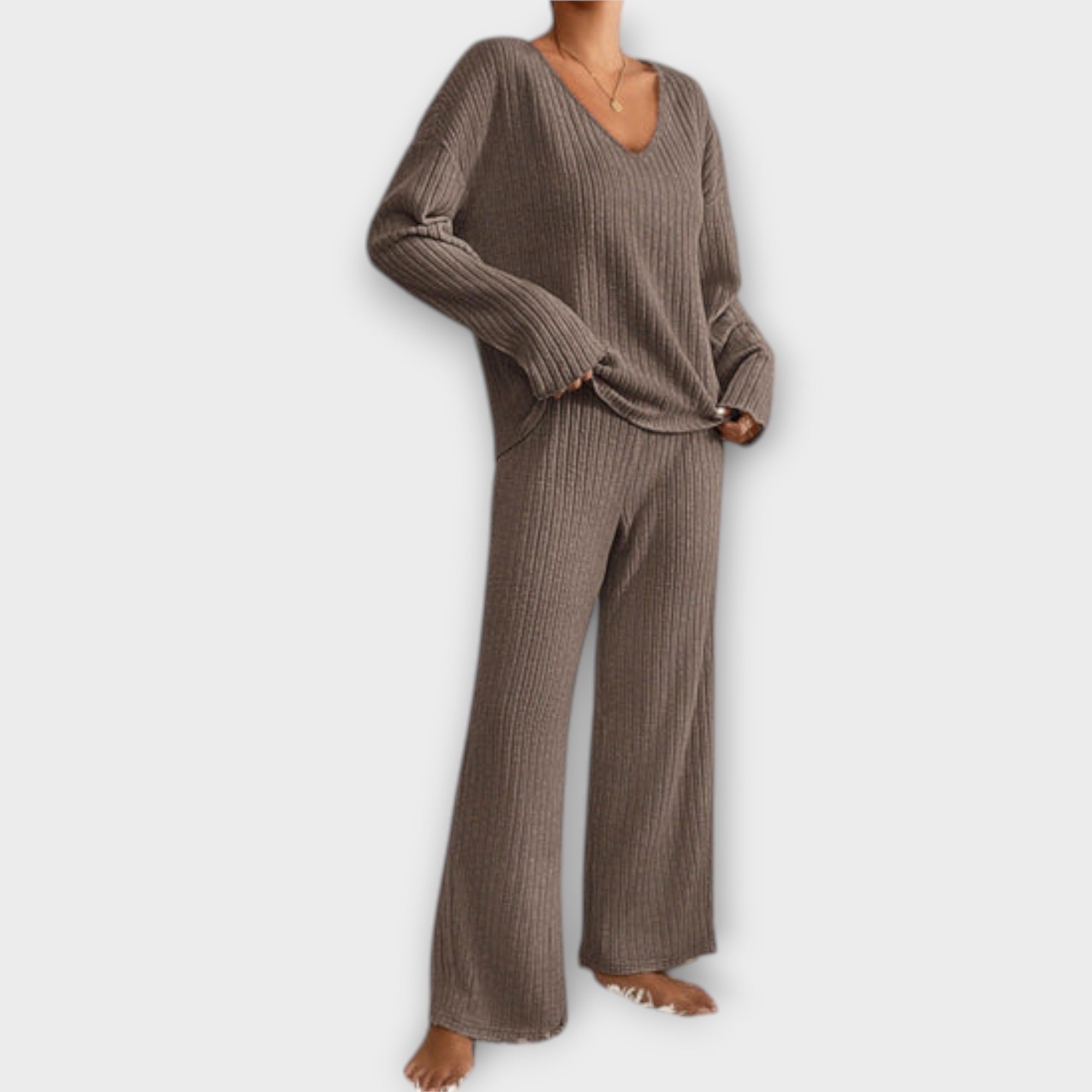 Milarae – Lounge Set with Gentle Knit Flow