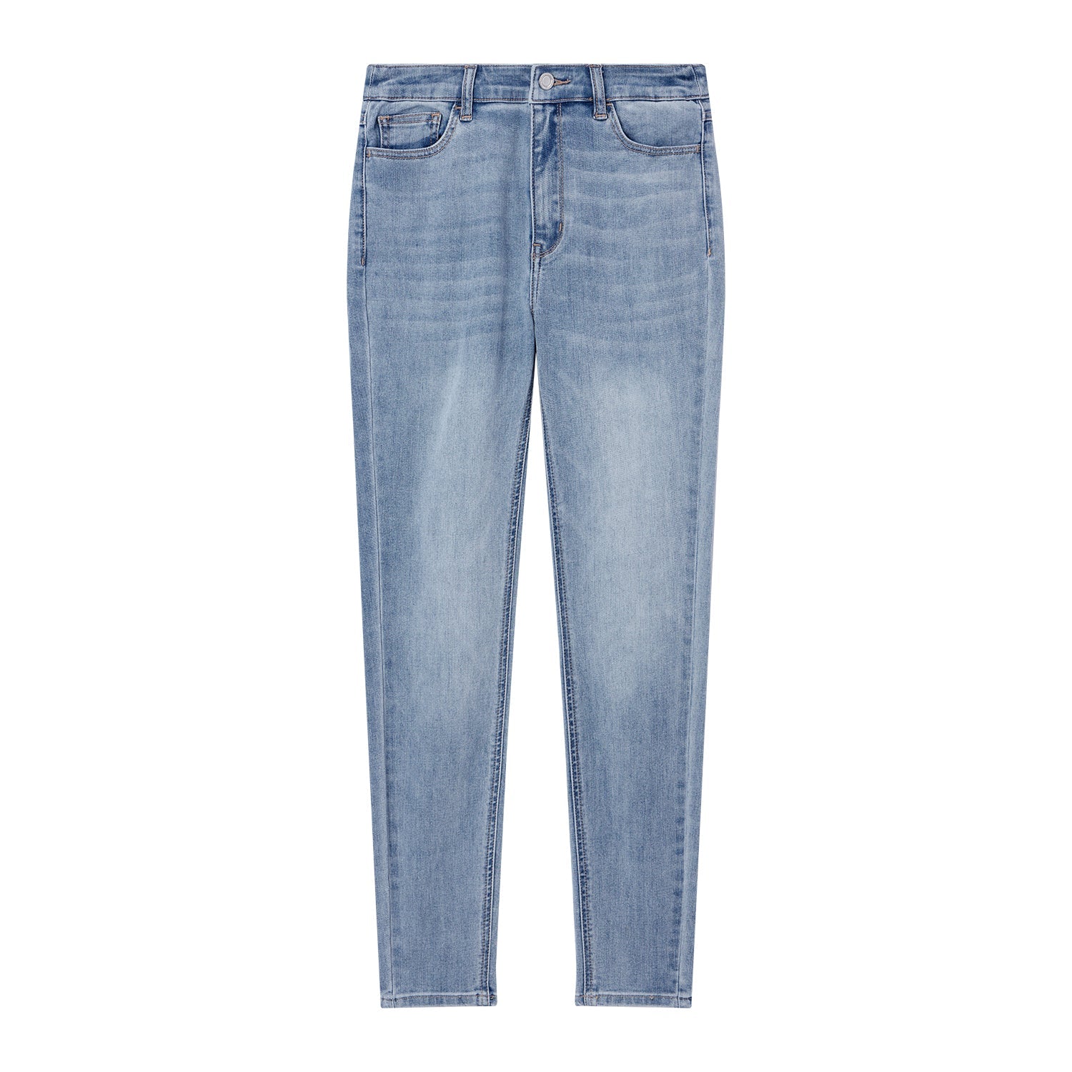 High-Rise Slim-Fit Jeans