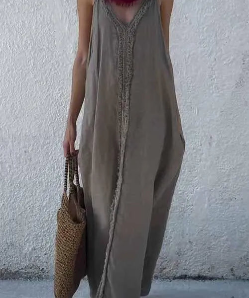 Sleek Modern Slip Dress with Delicate Vibe