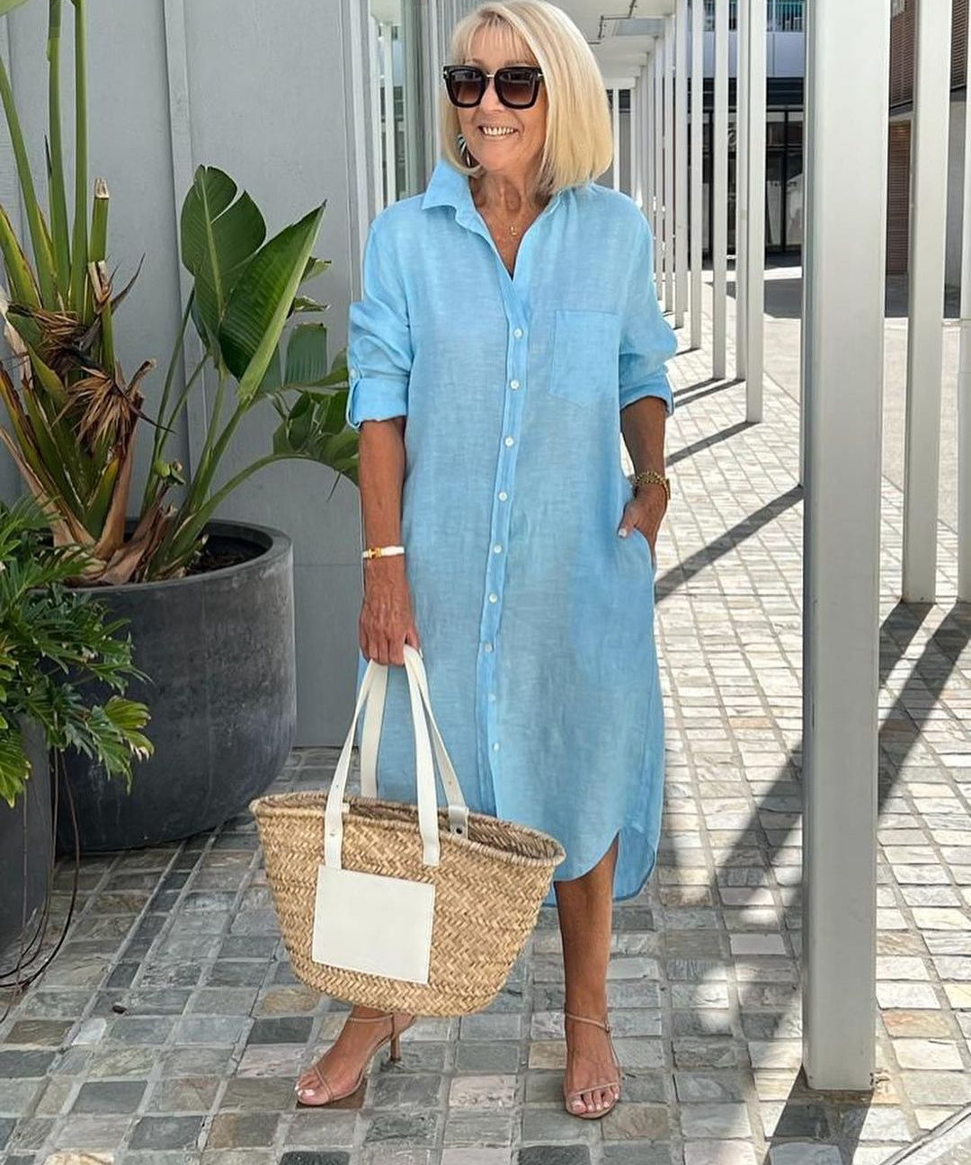 Fashion Long Sleeve Casual Dress