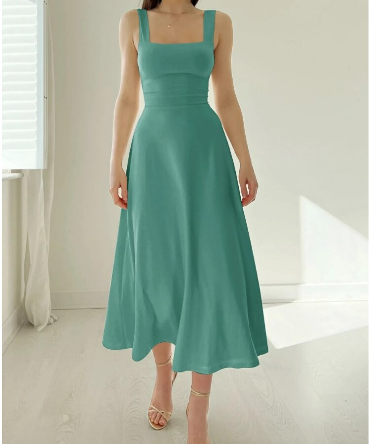 Stylish Reversible Midi Dress for Women