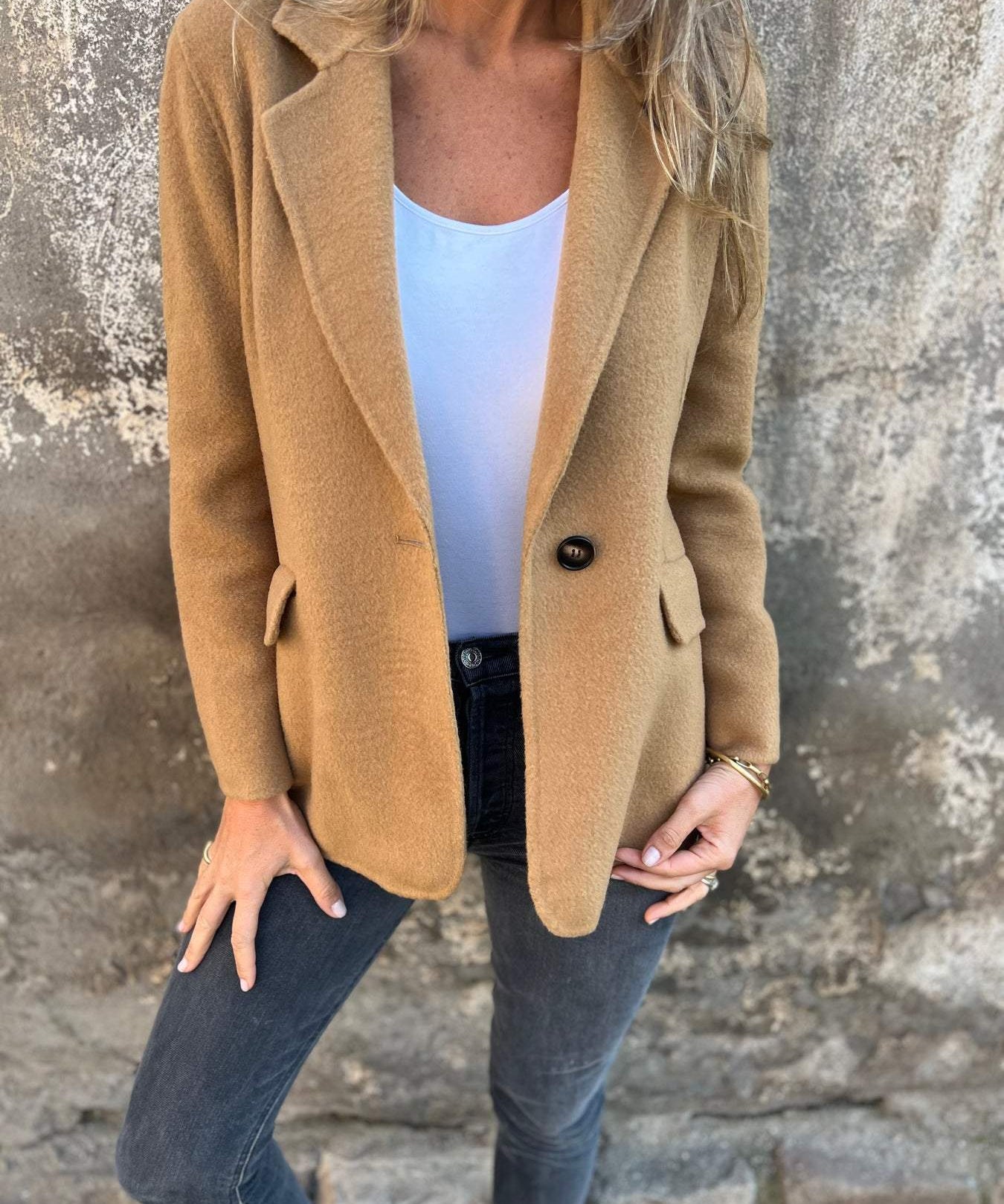 Minimalist Modern Edge Office Blazer